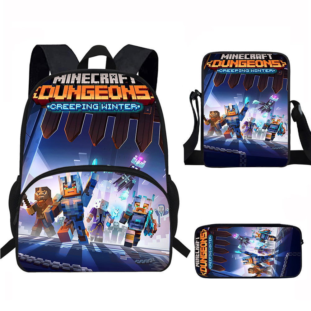 Minecraft Backpack Set