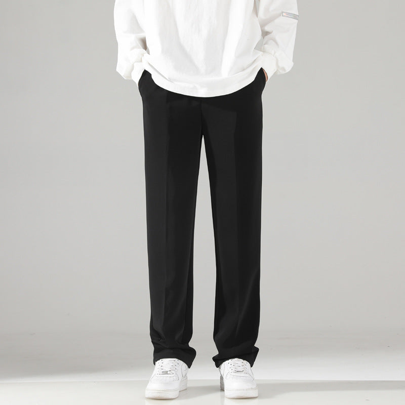 Drapey Relaxed-Fit Trousers