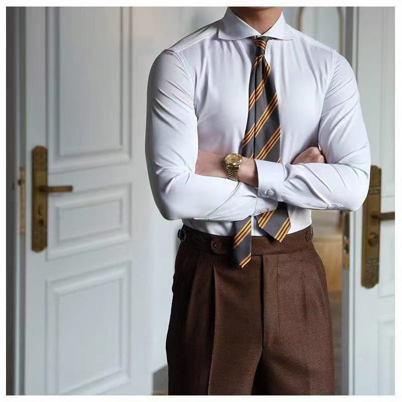 Premium Cutaway Collar Non-Iron Business Shirt