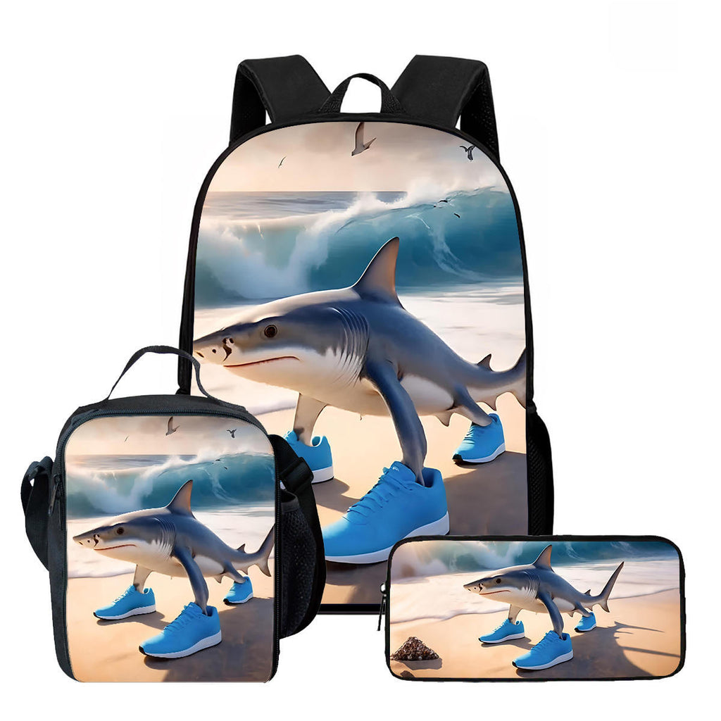 Viral brainrot Backpack Set