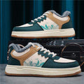 Wave-Etched Urban Low-Tops