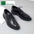 Men's Black Leather Business Casual Shoes