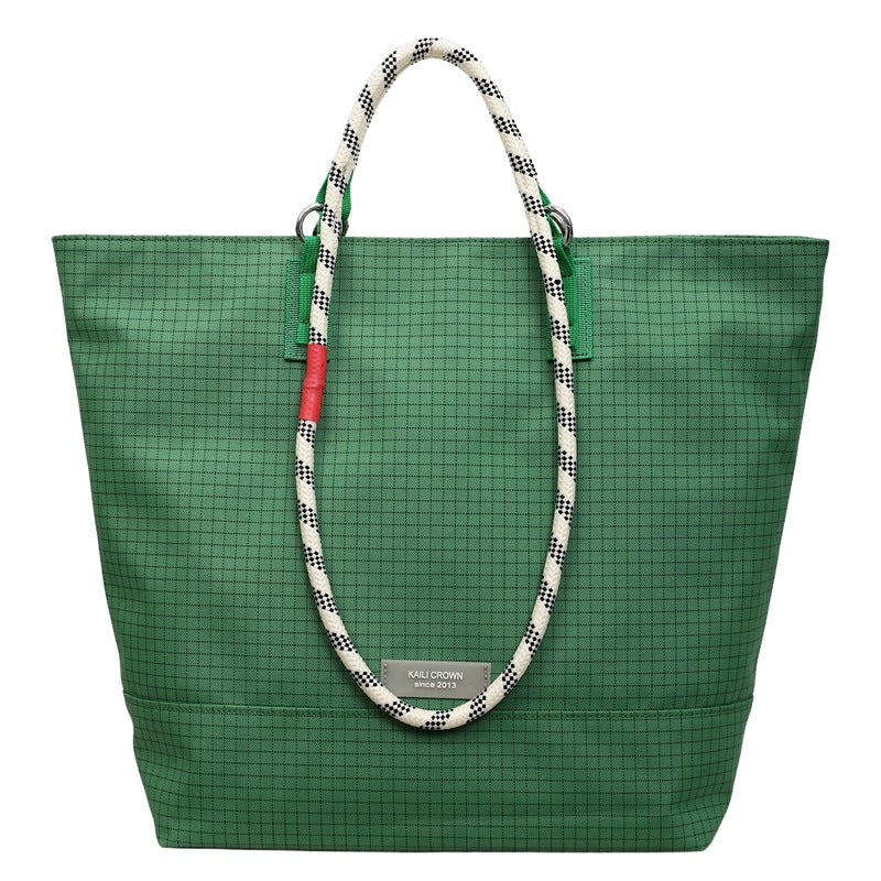 yellow canvas tote bag