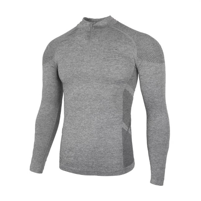Seamless Zip-Up Training Top