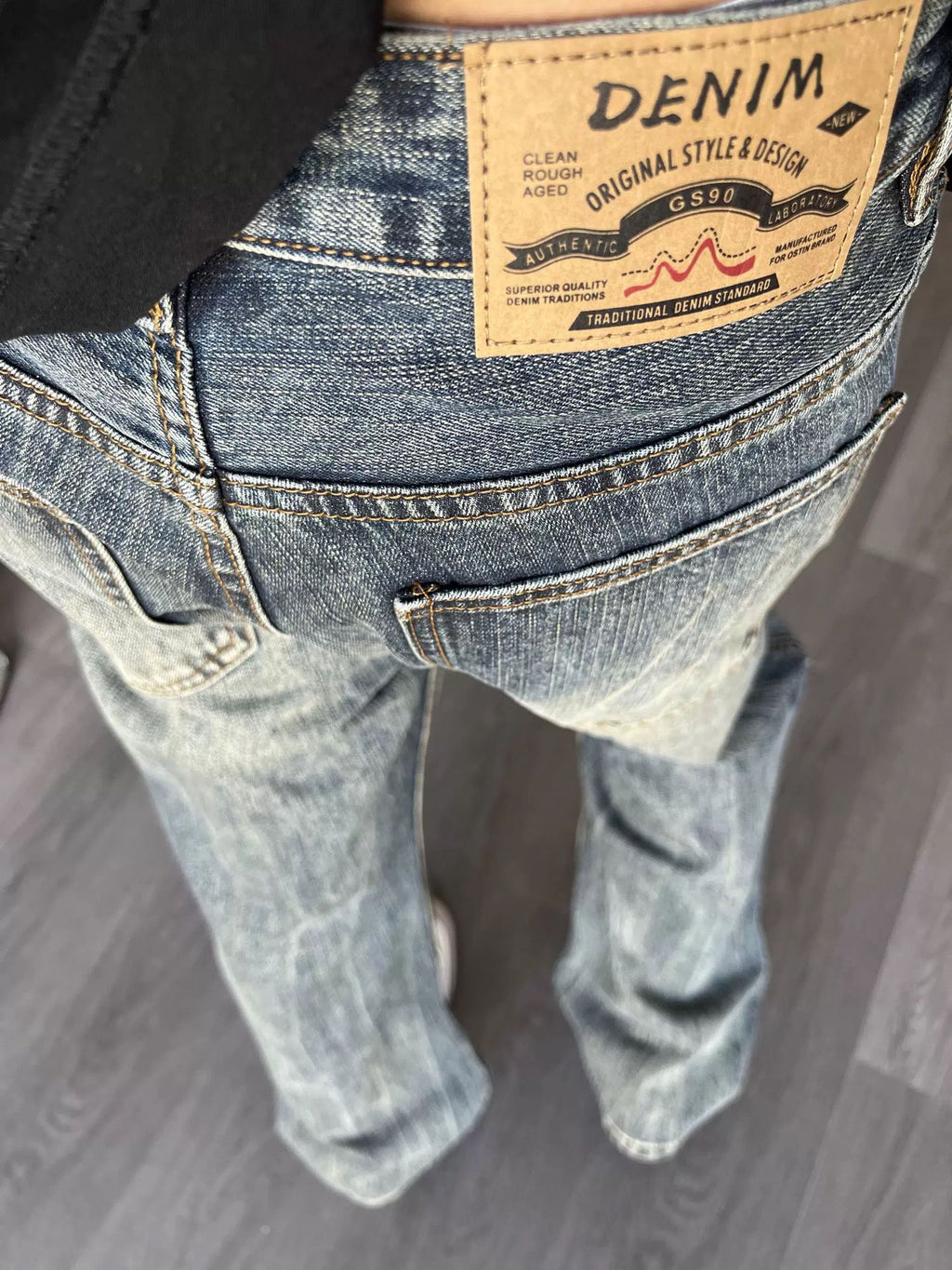 Urban Heritage Straight-Leg Denim