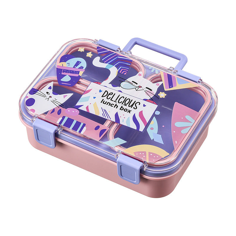 Compartmentalized Portable Lunch Box