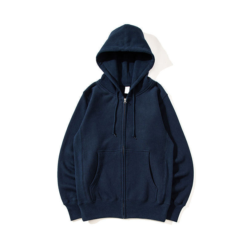 Heavyweight Zippered Cotton Hoodie