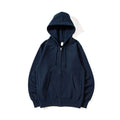 Heavyweight Zippered Cotton Hoodie
