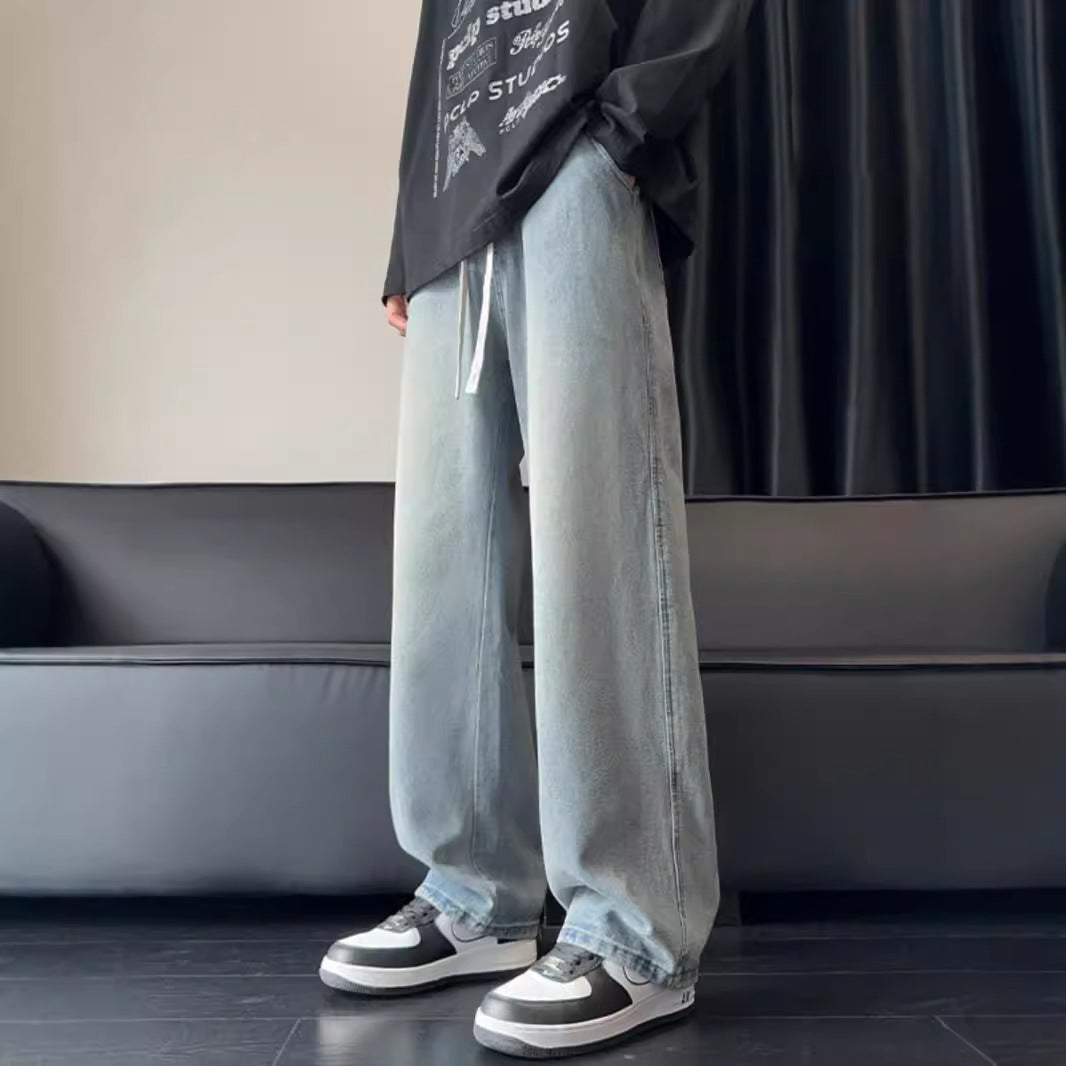 Loose Straight-Leg Jeans