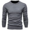 Crew neck carbon gray