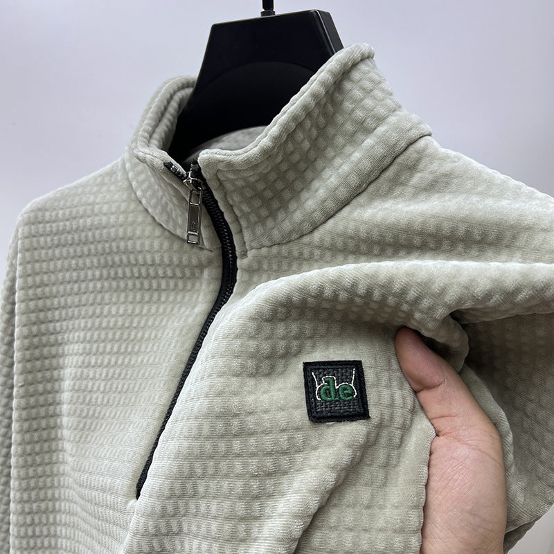 High-End Fleece Zipper Jacket