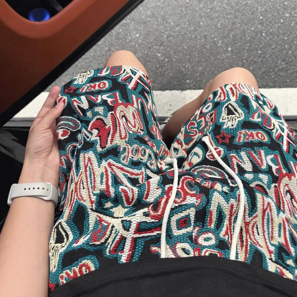 Bohemian Jacquard Shorts