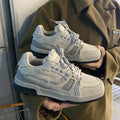 Distressed Edge Urban Skate Trainers