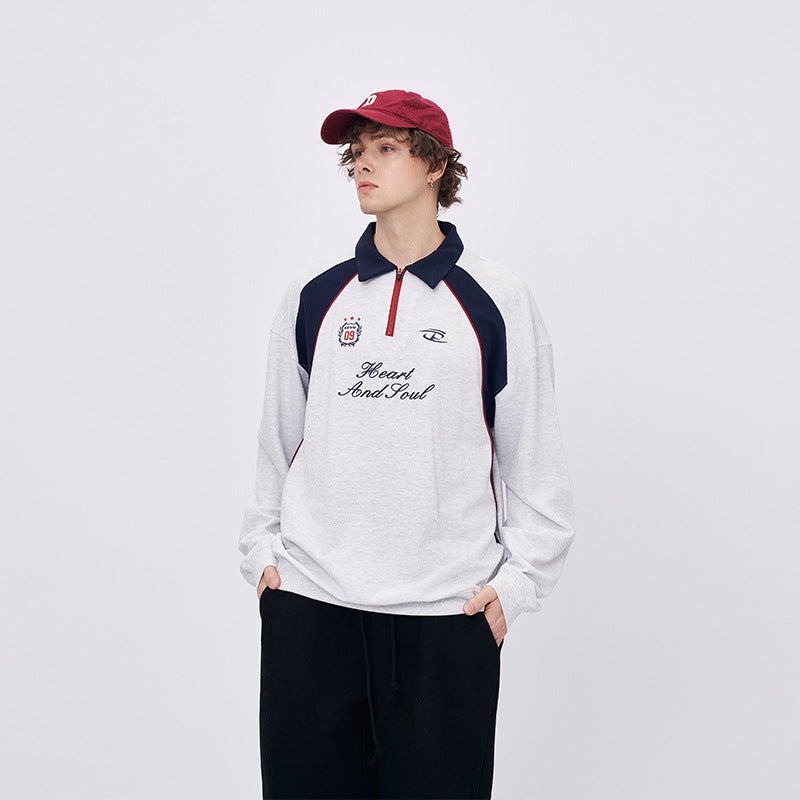 Quarter-Zip Technical Piqué Pullover