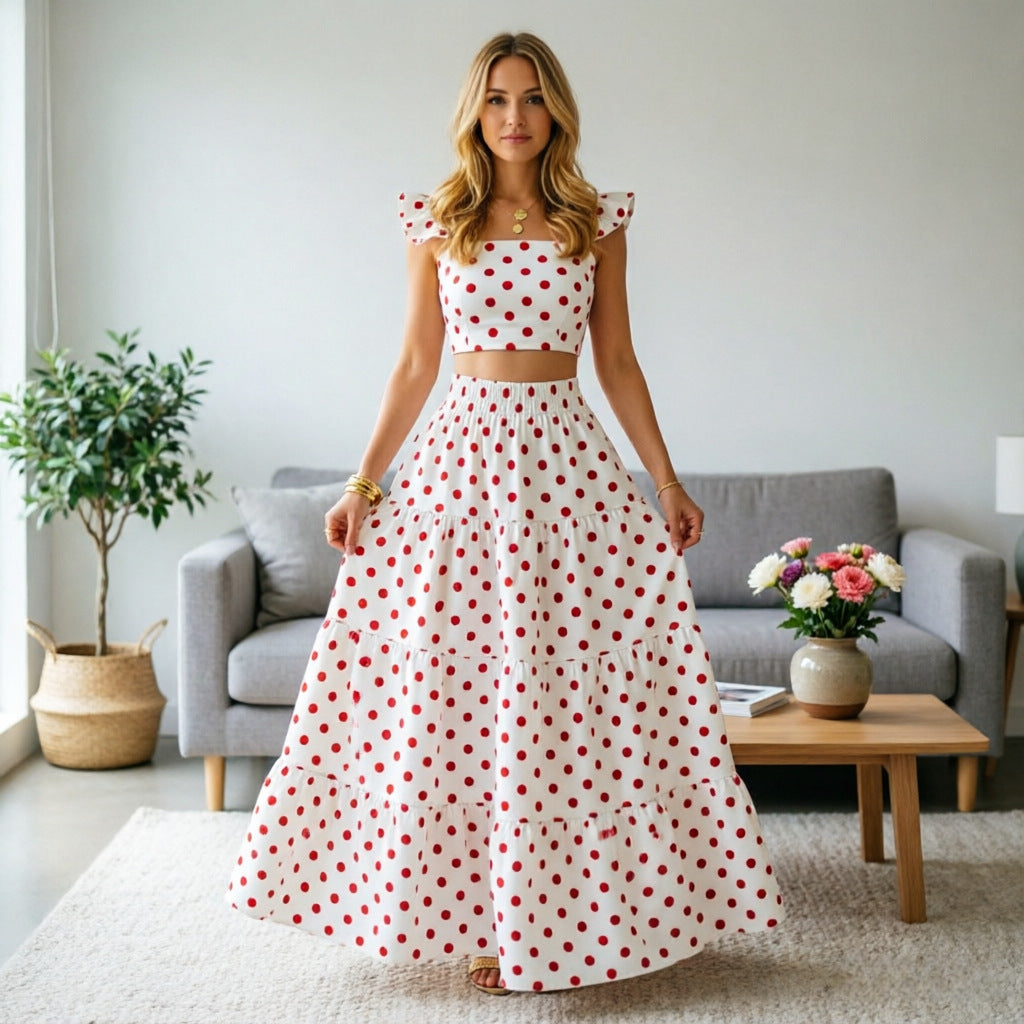 Two-Piece Swing Dress Set