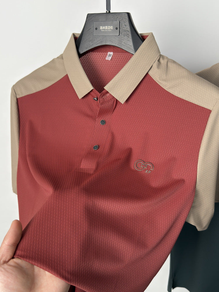 Premium Ice Silk Mesh Polo