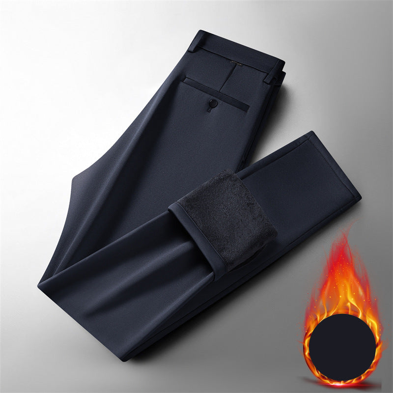 Premium Wool-Blend Thermal Trousers