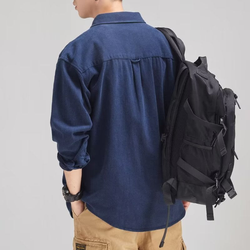 Long-Sleeve Shirt Jacket