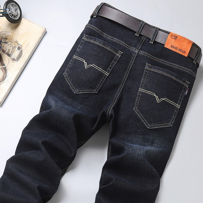 Essential Straight Fit Stretch Denim
