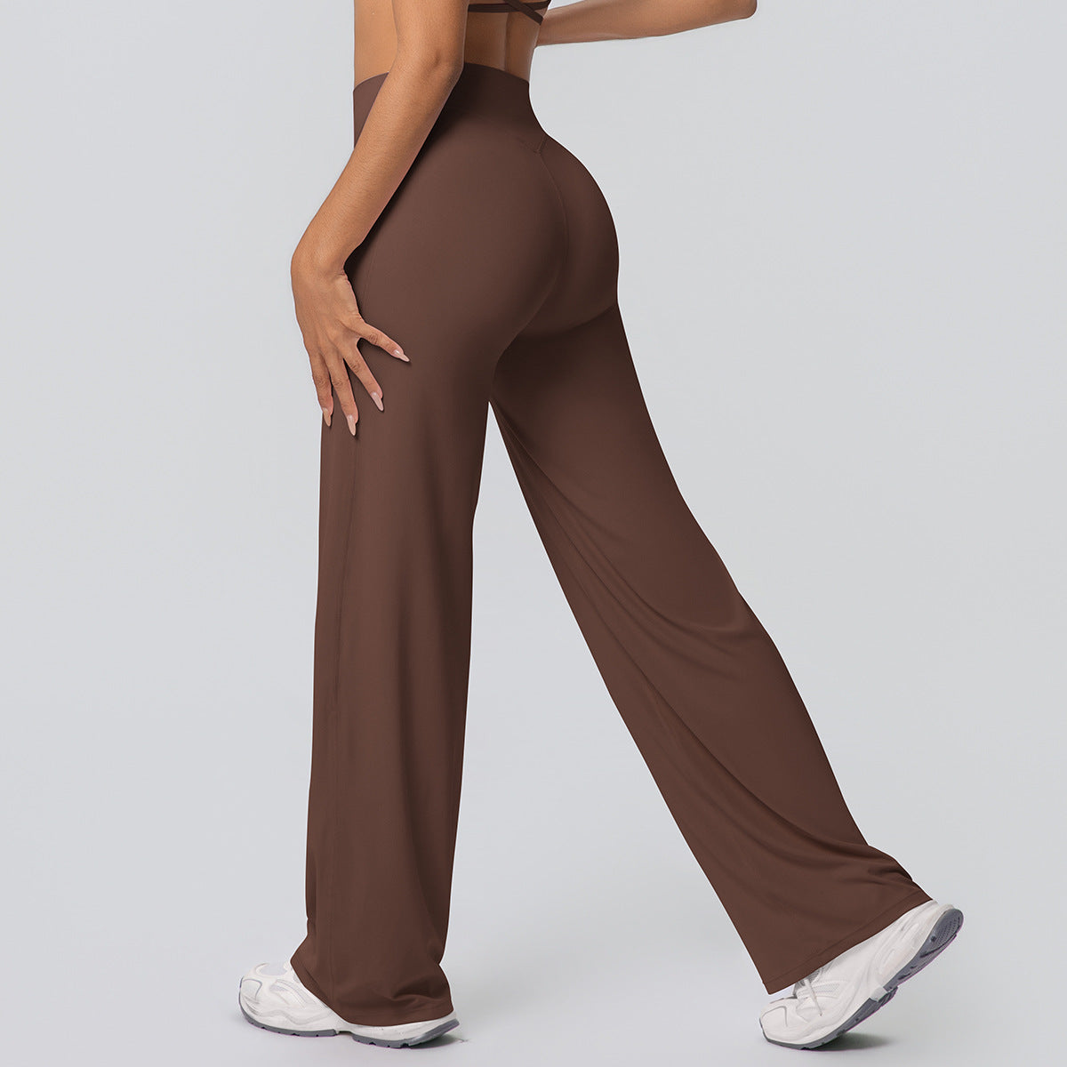 High-Waist Wide-Leg Yoga Pants