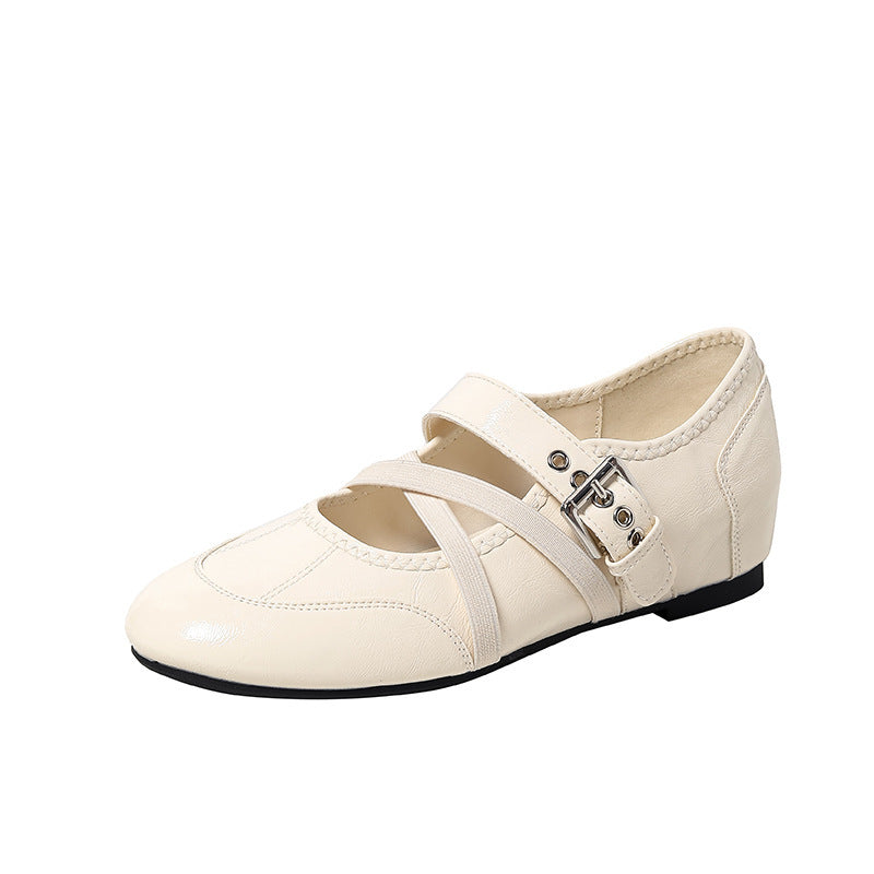 Cross-Strap Mary Janes