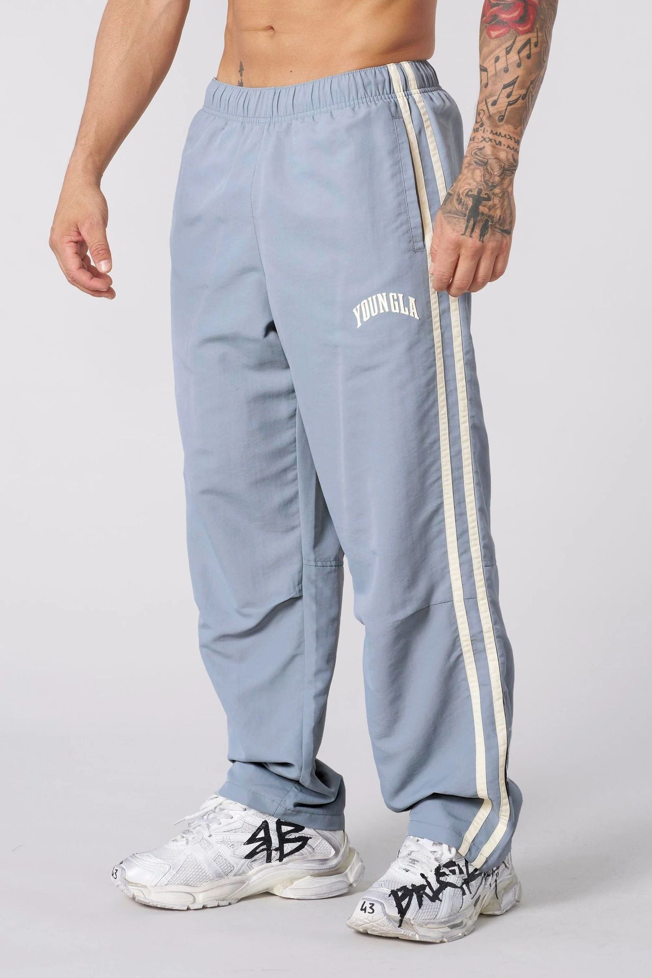 Double-Stripe Fitness Trousers