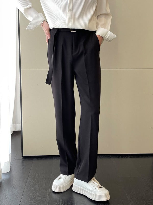 Oversized Pleated Trousers