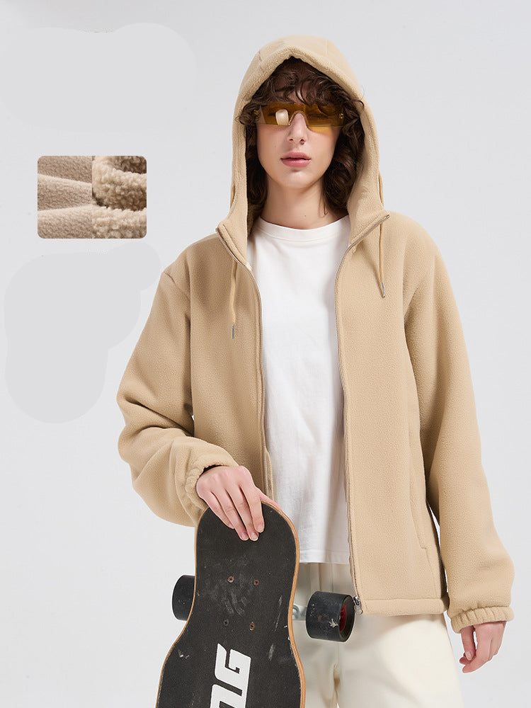 Technical Half-Zip Fleece Hoodie