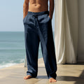 Relaxed-Fit Linen Trousers