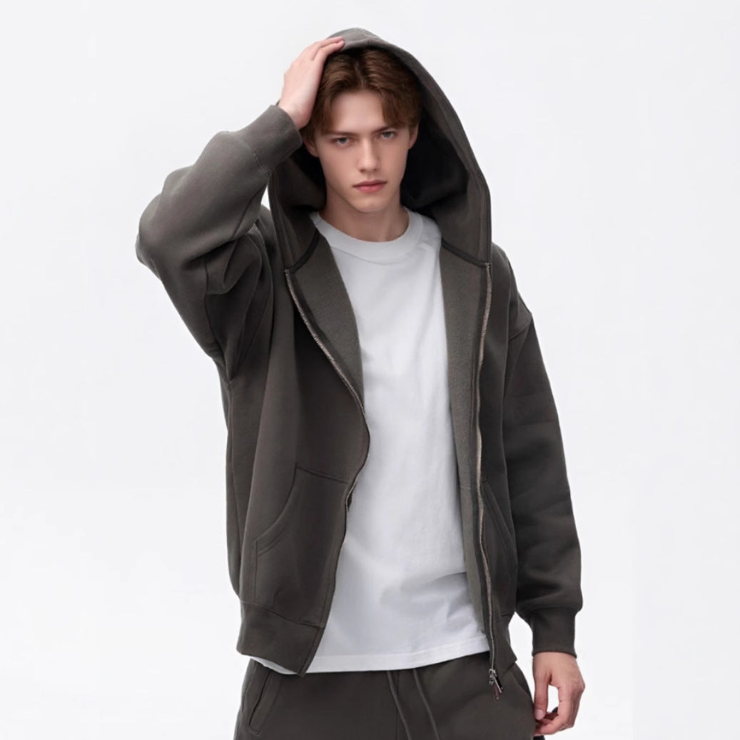 Unisex Zip-Up Hoodie