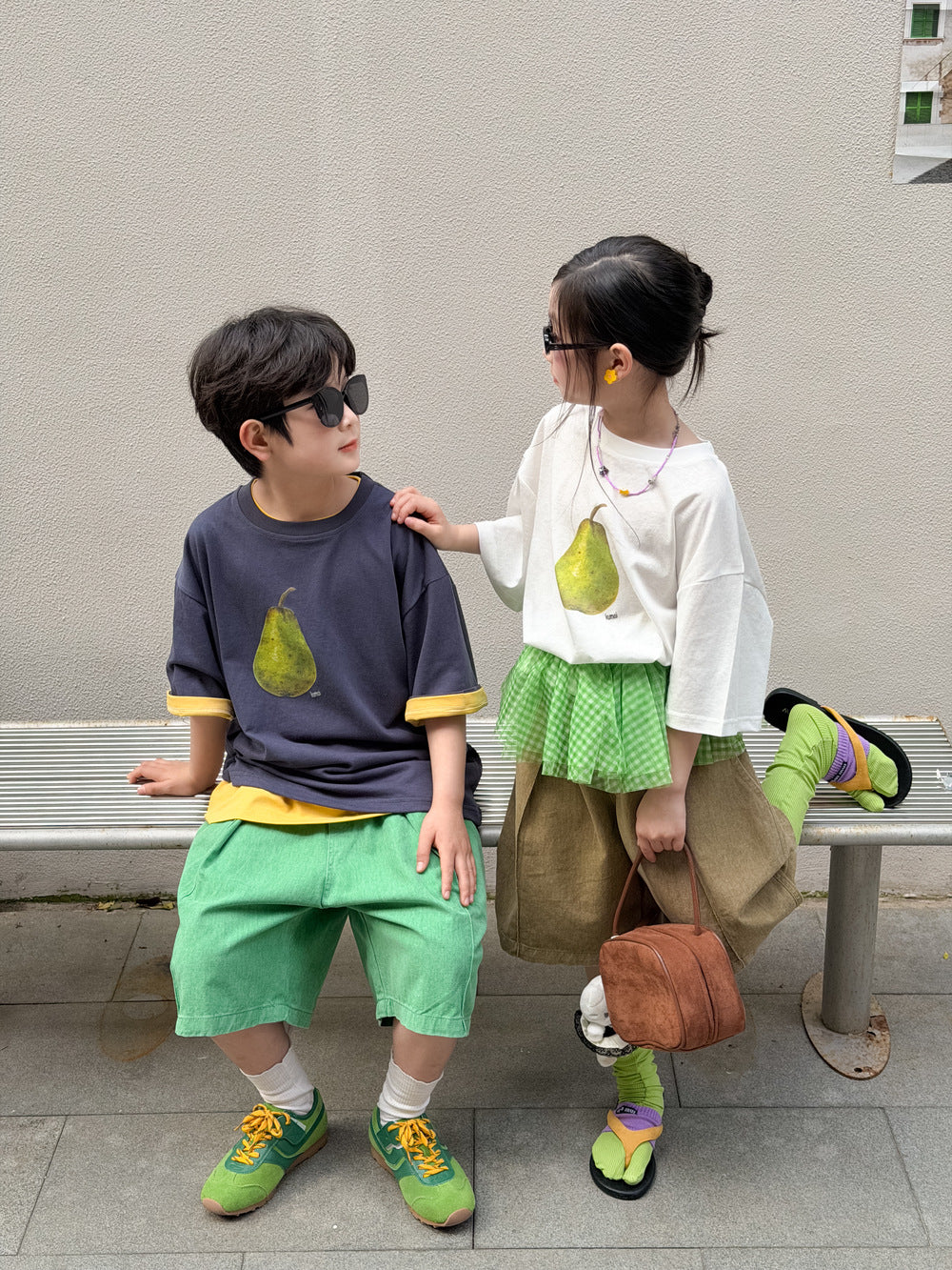 Kids' Fruit-Print T-Shirt