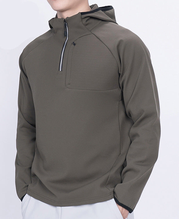 Tactical Half-Zip Tech Hoodie