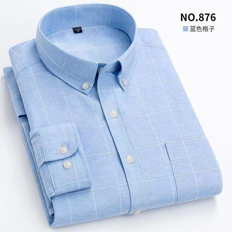 Casual Oxford Textile Shirt