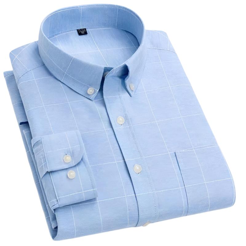 Casual Oxford Textile Shirt