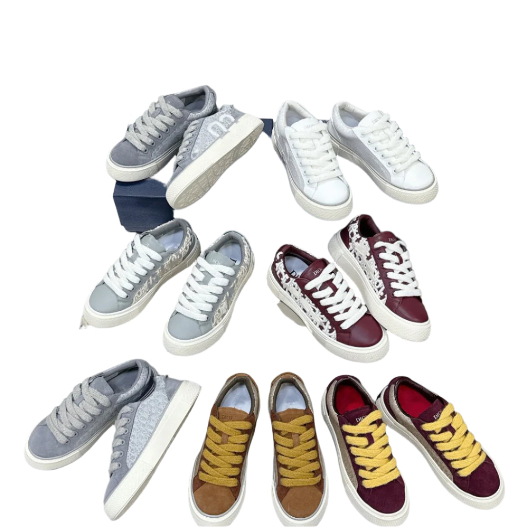 Lace-up Casual Platform Sneakers