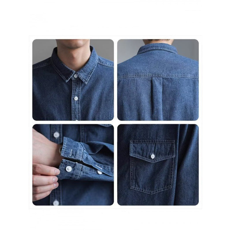 Urban Utility Denim Overshirt