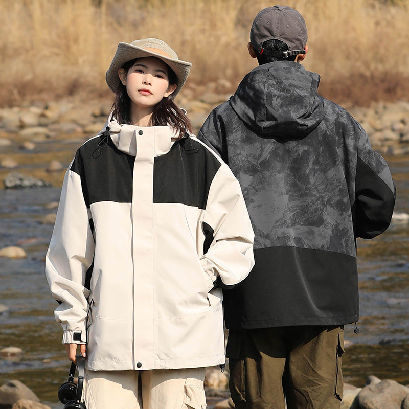 Urban Techwear Hooded Jacket