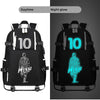 Messi's back glow-in-the-dark - big black bag