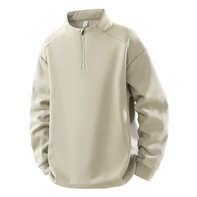 Half-Zip Fleece Sweatshirt