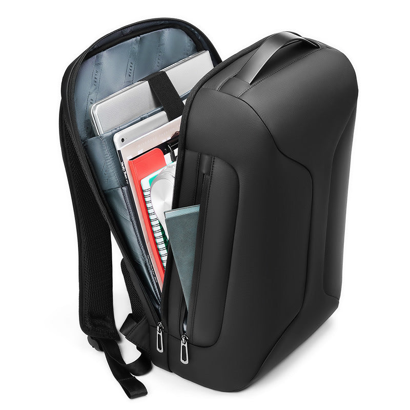 Sleek Tech Shell Backpack