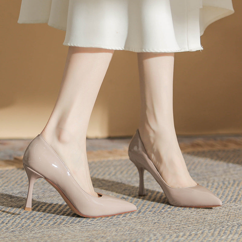 Glossy Patent High-Heels