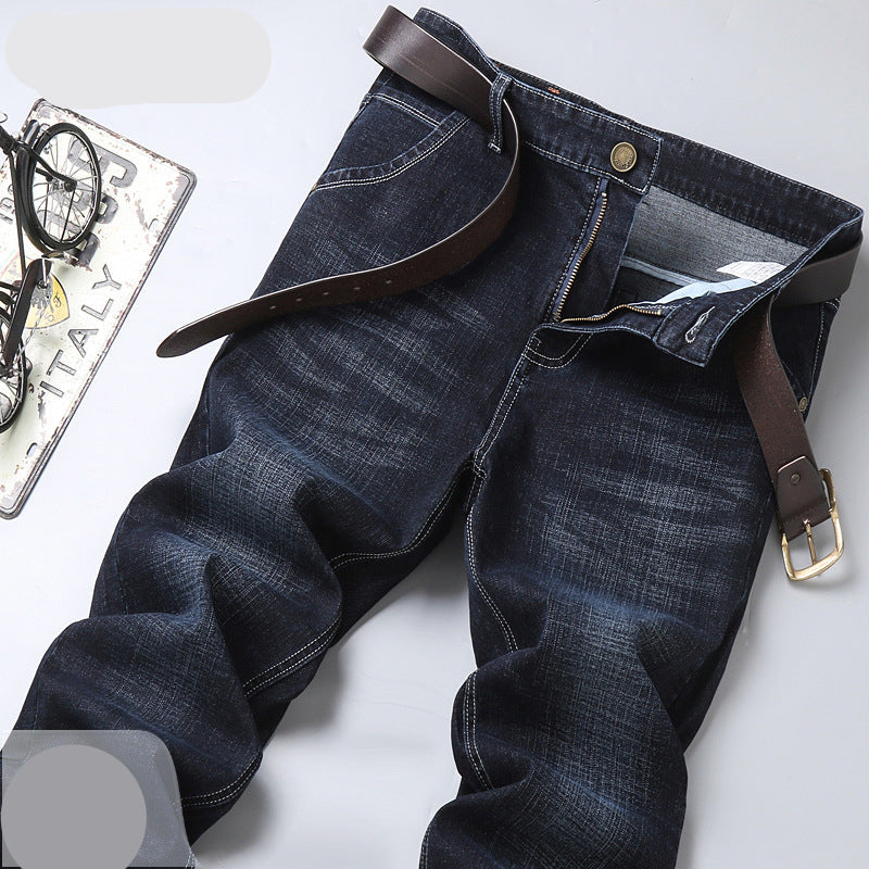 Men's Straight-Leg Stretch Jeans
