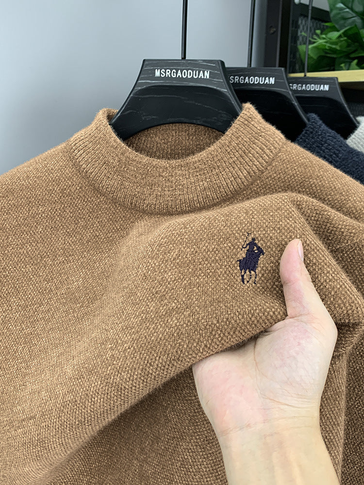 Knit Mock Neck Sweater