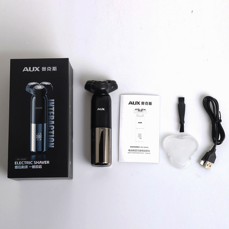 Oaks Induction Shaver Men's Electric Shaver Fully Automatic Beard Knife Full Body Wash Portable Razor