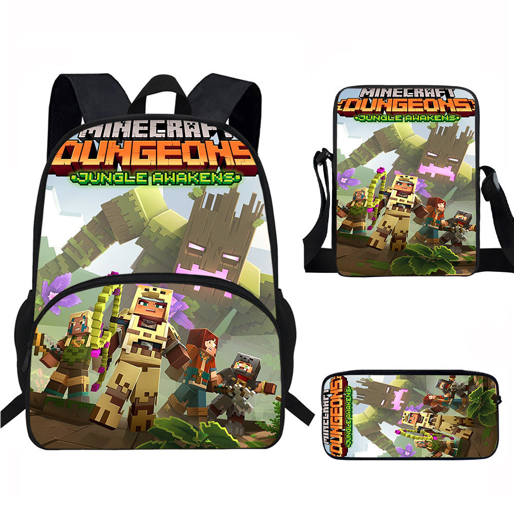 Minecraft Backpack Set