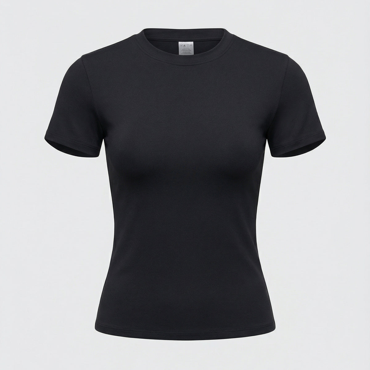 Slim-Fit Short-Sleeve Yoga Top