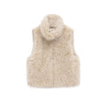 Women's Faux Fur Zip Vest