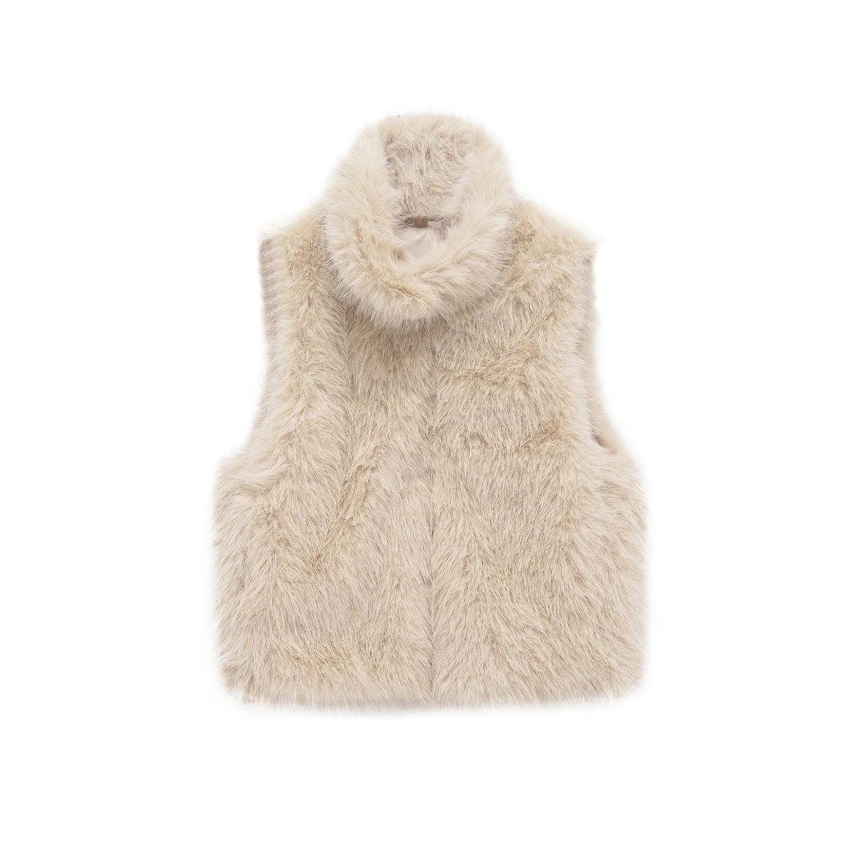 Women's Faux Fur Zip Vest