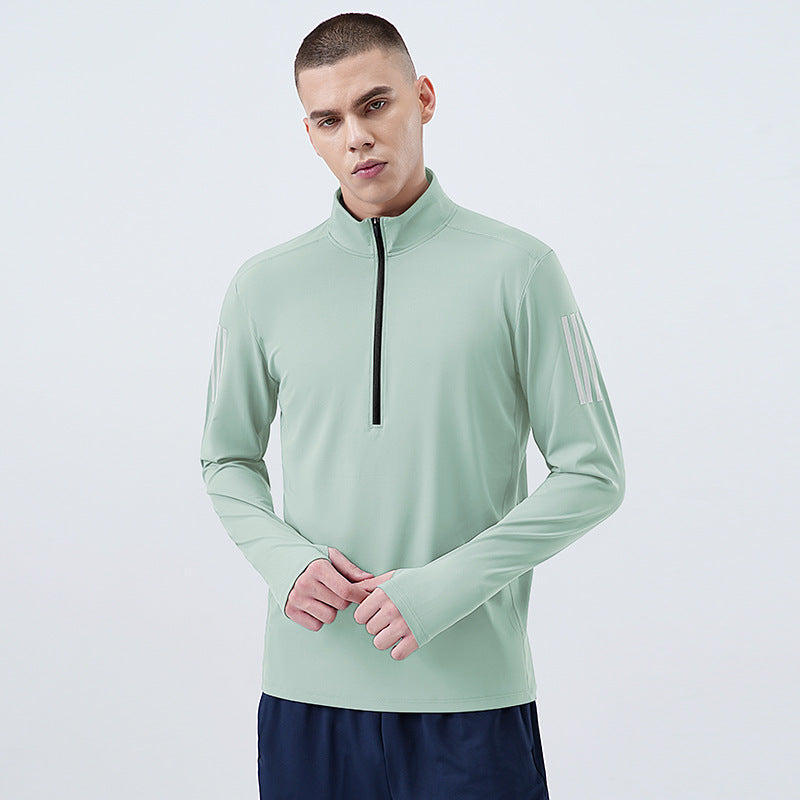 Men's Quarter-Zip Athletic Performance Top