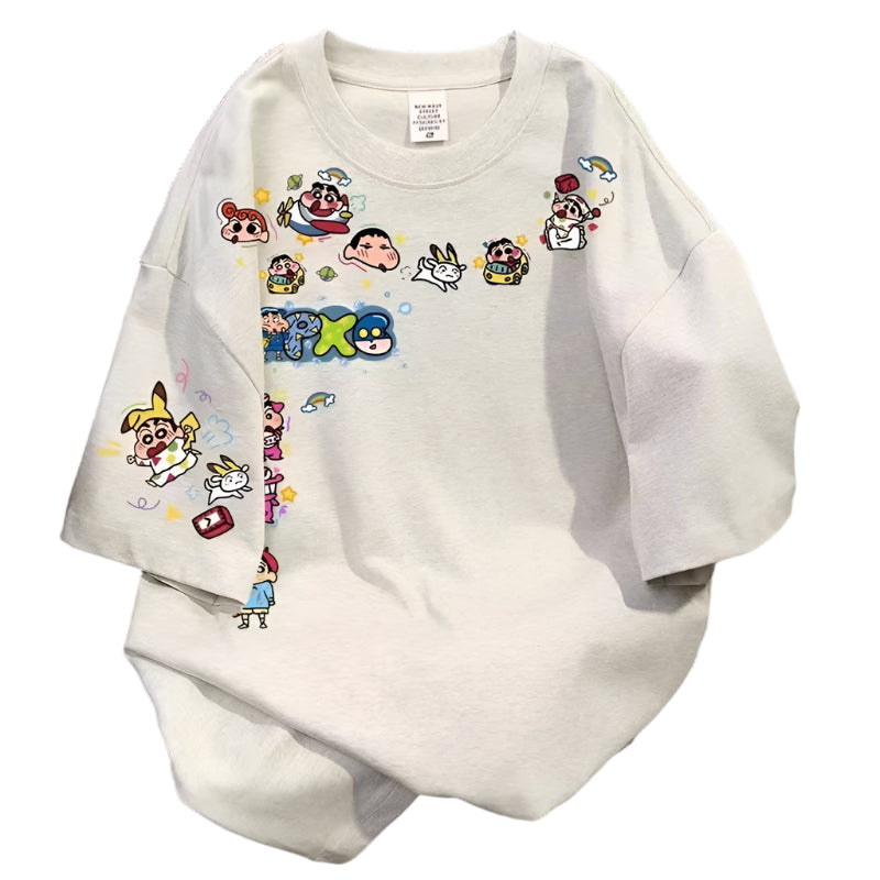 Cartoon Character Loose T-Shirt